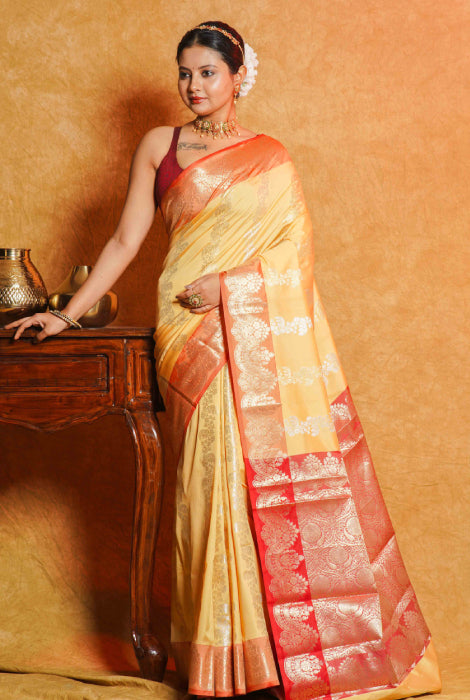 Lightweight Banarasi silk