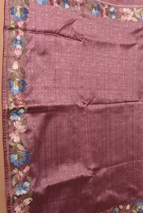 Semi tusser cut work