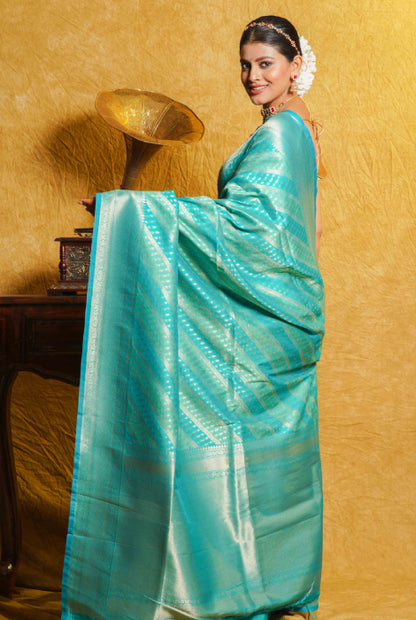 Banarasi katan semi silk