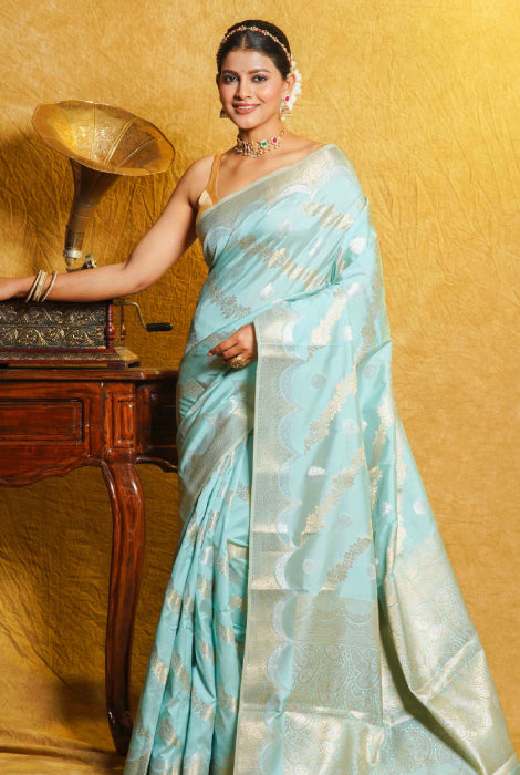 Banarasi light weight saree