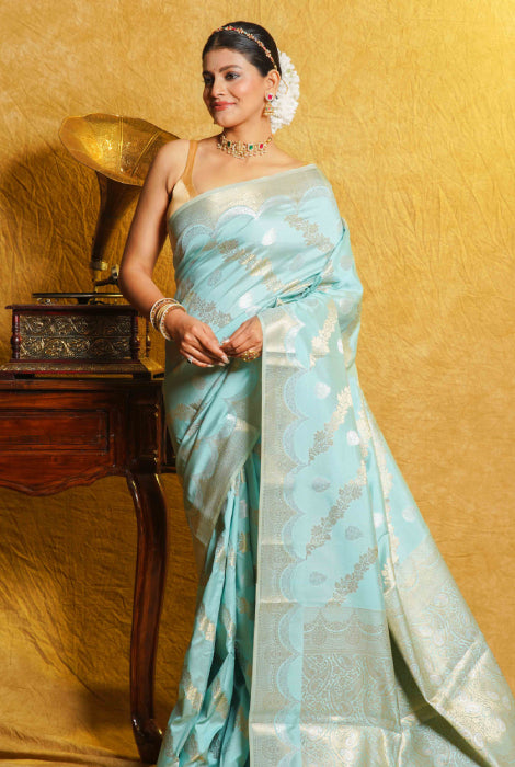 Banarasi light weight saree