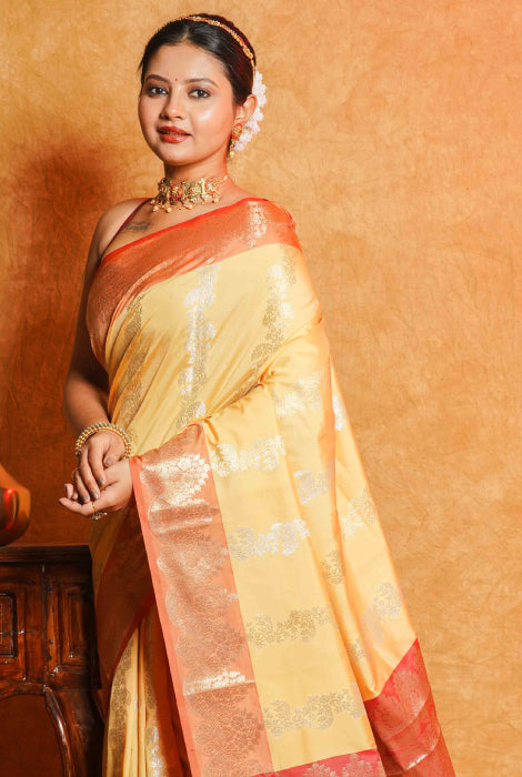 Lightweight Banarasi silk