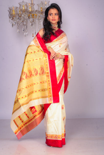 Bengal minakari garad silk