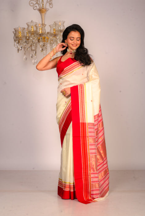 Bengal minakari garad silk