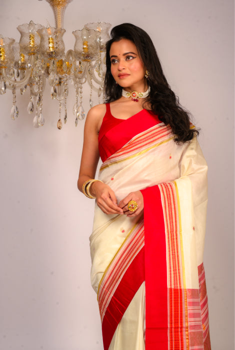 Bengal minakari garad silk