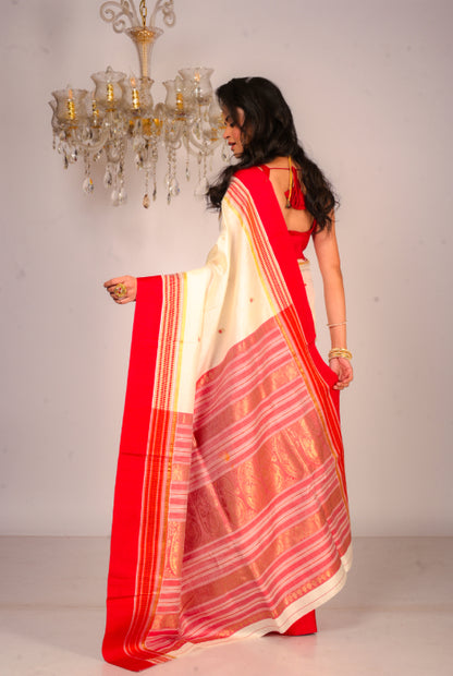 Bengal minakari garad silk