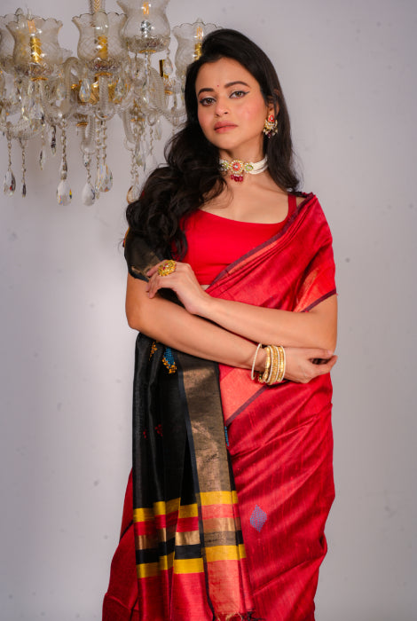 Tusser silk
