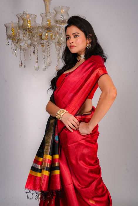 Tusser silk