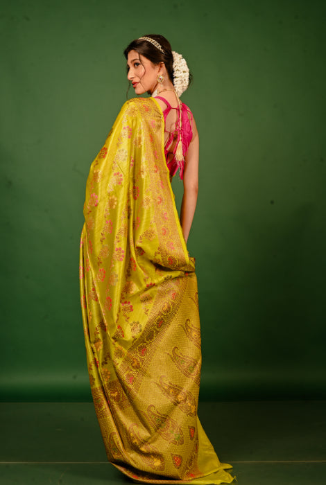Tusser silk Banarasi