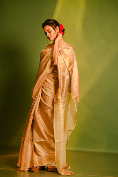 Pure desi tusser silk