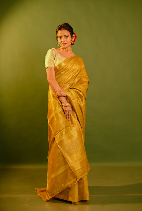 Pure desi tusser silk