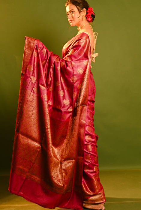 Tusser silk Banarasi