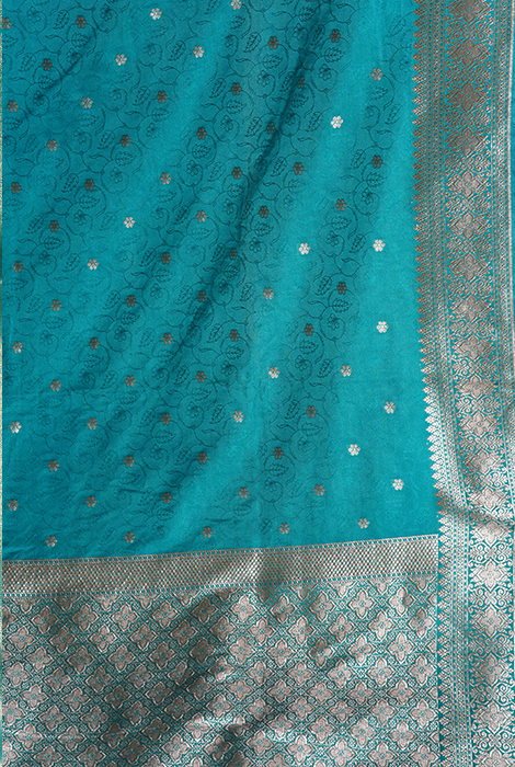 Banarasi katan semi silk