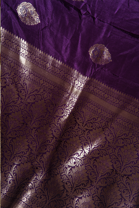 Banarasi katan semi silk