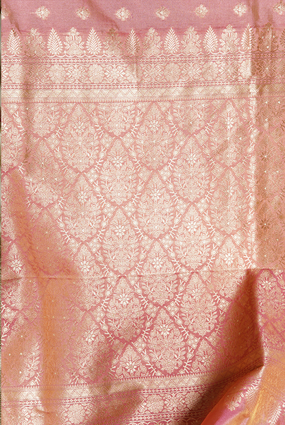 Banarasi katan semi silk