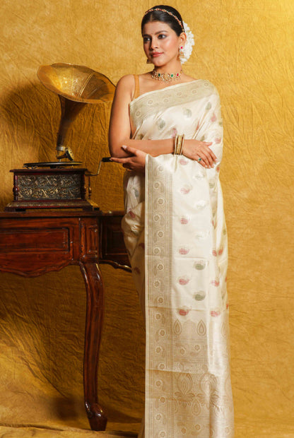 Banarasi katan semi silk
