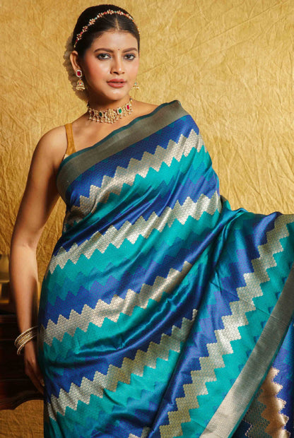 Banarasi katan semi silk