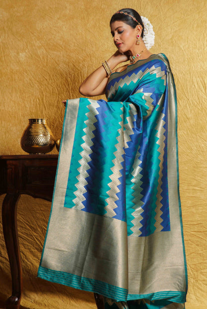 Banarasi katan semi silk