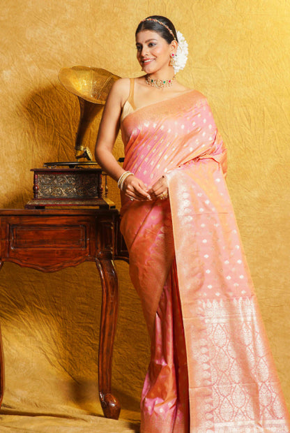 Banarasi katan semi silk