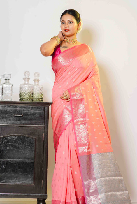 Banarasi light weight semi silk
