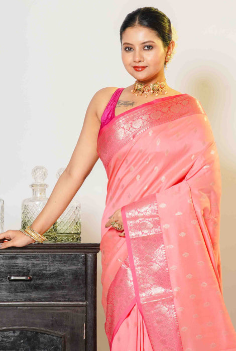 Banarasi light weight semi silk