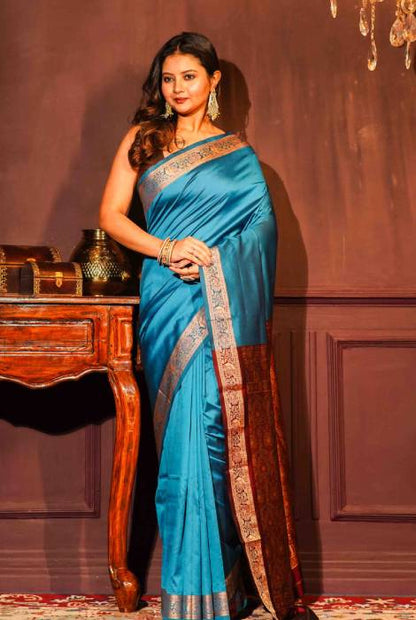 Banarasi light weight thread work saree