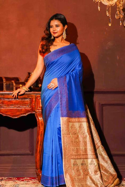 Banarasi light weight thread work saree