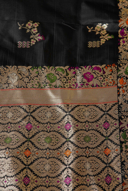 Banarasi semi katan silk saree