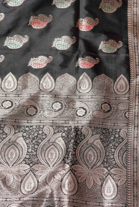 Banarasi semi katan silk saree