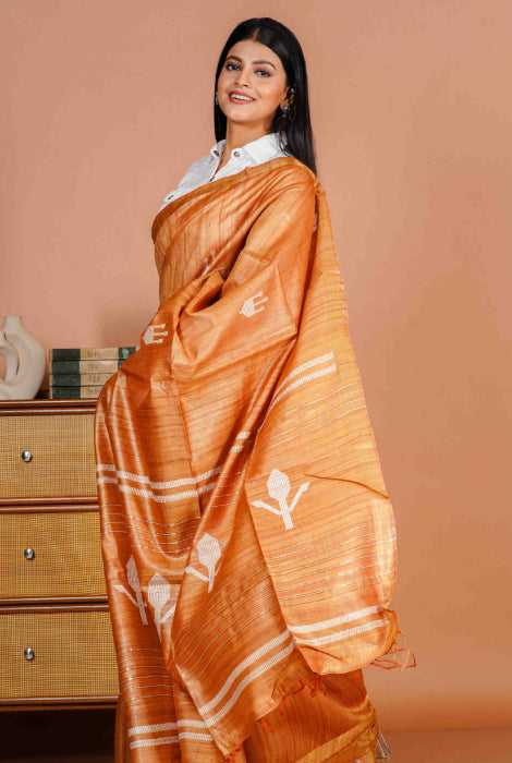 Tusser Silk Saree