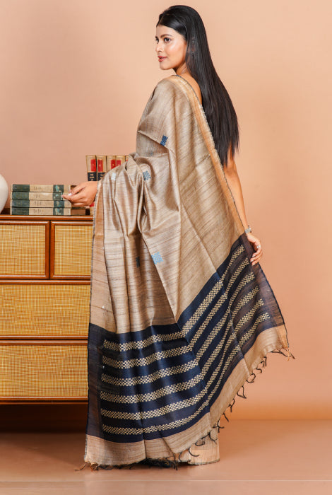 Tusser Silk Saree